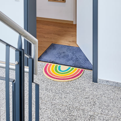 Coco Style Kokosmatte Türmatte Fußmatte 030 Regenbogen Form