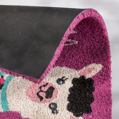 Coco Style Kokosmatte Türmatte Fußmatte 900 Lama 40 x 60 cm