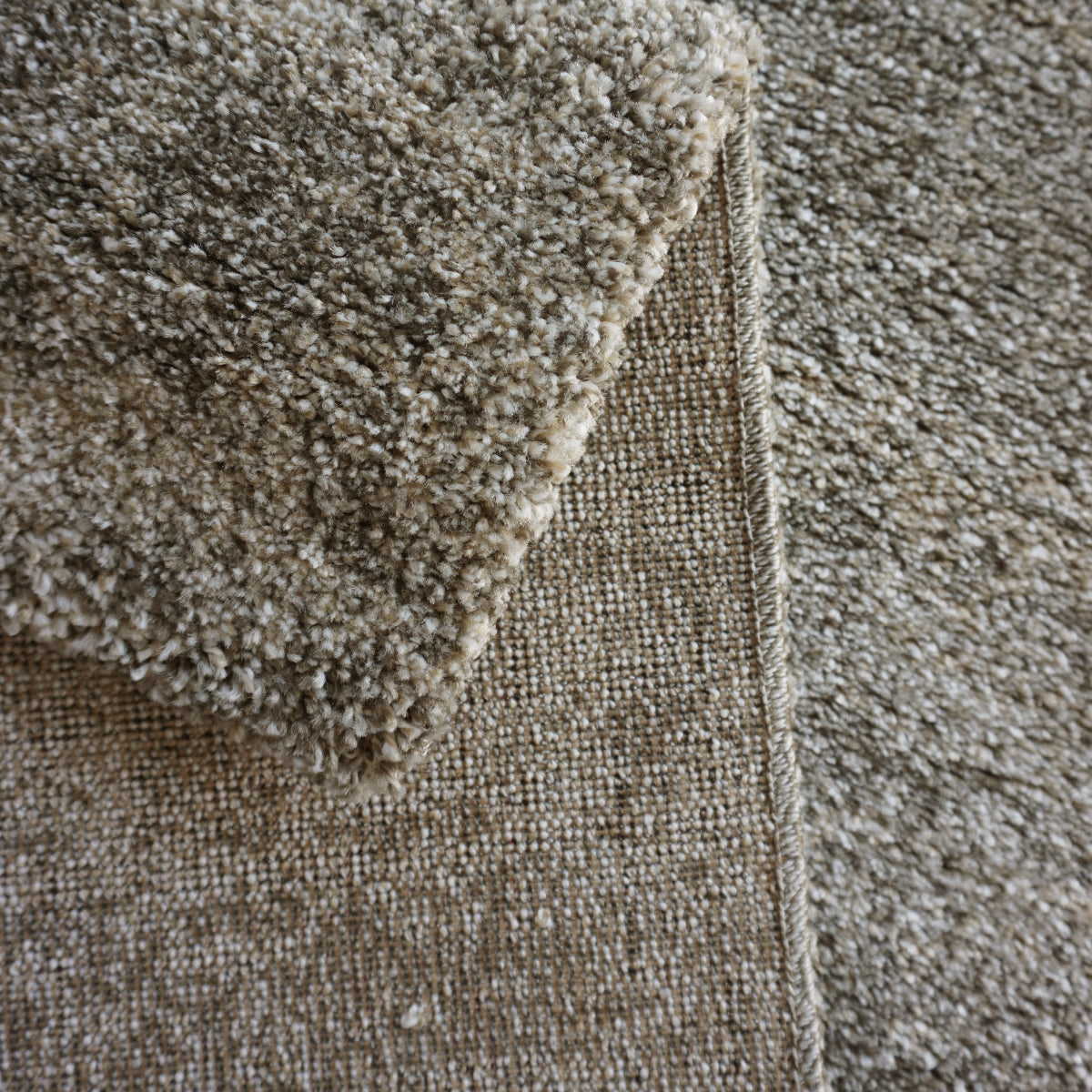 Samoa grau – D.150 C.005 WM Web-Teppich  - Hochflor meliert - nach Maß, gekettelt