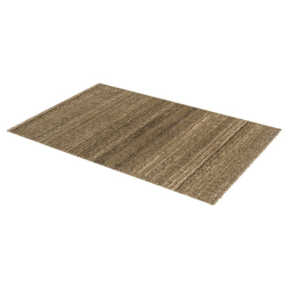 Samoa hellbraun – D.150 C.063 WM Web-Teppich  - Hochflor Uni - nach Maß, gekettelt