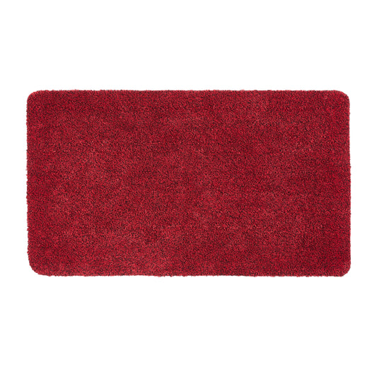 Entra Saugstark Baumwollmatte 010 Rot – saugstarke Schmutzfangmatte aus Baumwolle