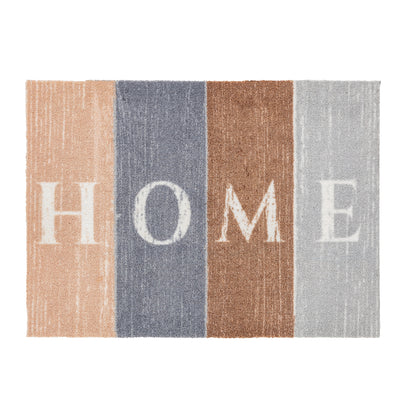 Miabella Schmutzfangmatte D 014 C 099 Holzbalken Home, 50 x 70 cm