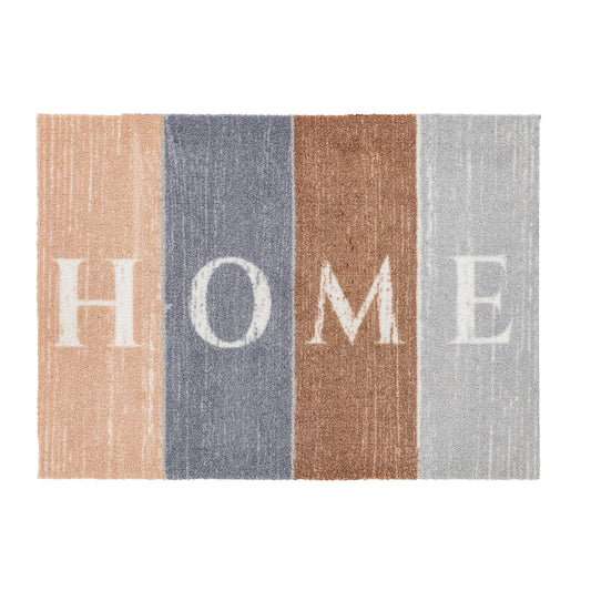 Miabella Schmutzfangmatte D 014 C 099 Holzbalken Home, 50 x 70 cm