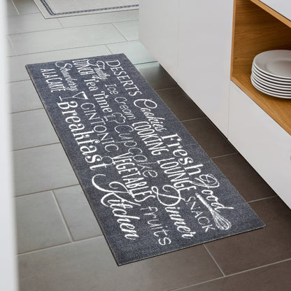 Miabella Schmutzfangmatte D 703 C 040 Schriften, 50 x 150 cm