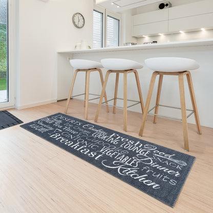 Miabella Schmutzfangmatte D 703 C 040 Schriften, 50 x 150 cm