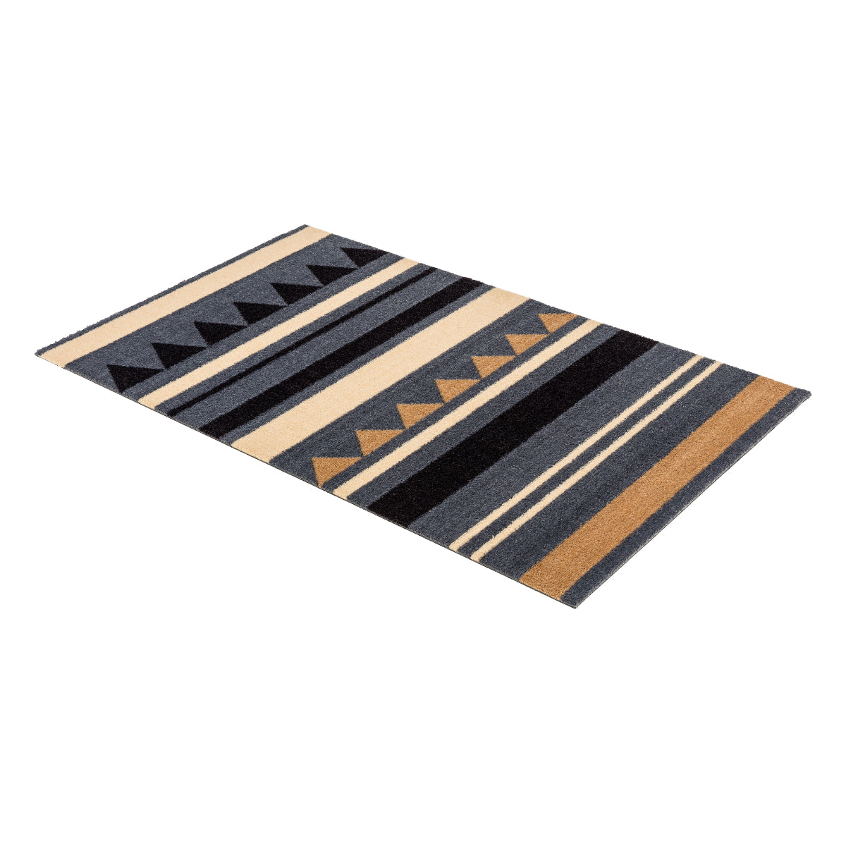 Miabella Schmutzfangmatte D 714 C 040 Streifen Grau-Braun in 2 Größen