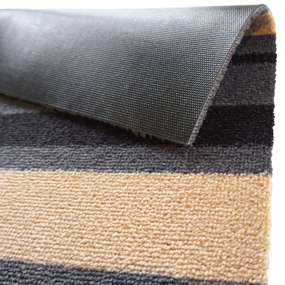 Miabella Schmutzfangmatte D 714 C 040 Streifen Grau-Braun in 2 Größen