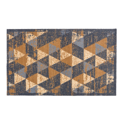 Miabella Schmutzfangmatte D 716 C 040 Dreiecke Grau-Braun in 3 Größen