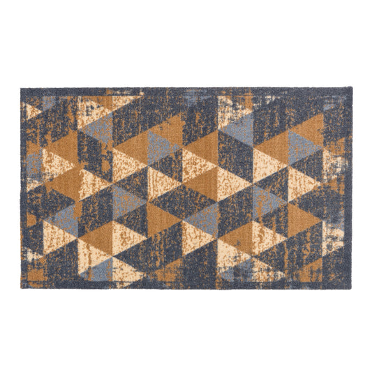 Miabella Schmutzfangmatte D 716 C 040 Dreiecke Grau-Braun in 3 Größen