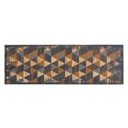 Miabella Schmutzfangmatte D 716 C 040 Dreiecke Grau-Braun in 3 Größen