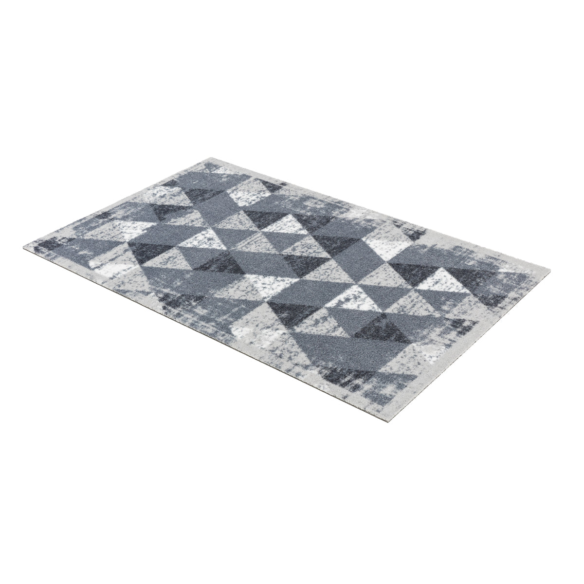 Miabella Schmutzfangmatte D 716 C 042 Dreiecke hellgrau  in 3 Größen