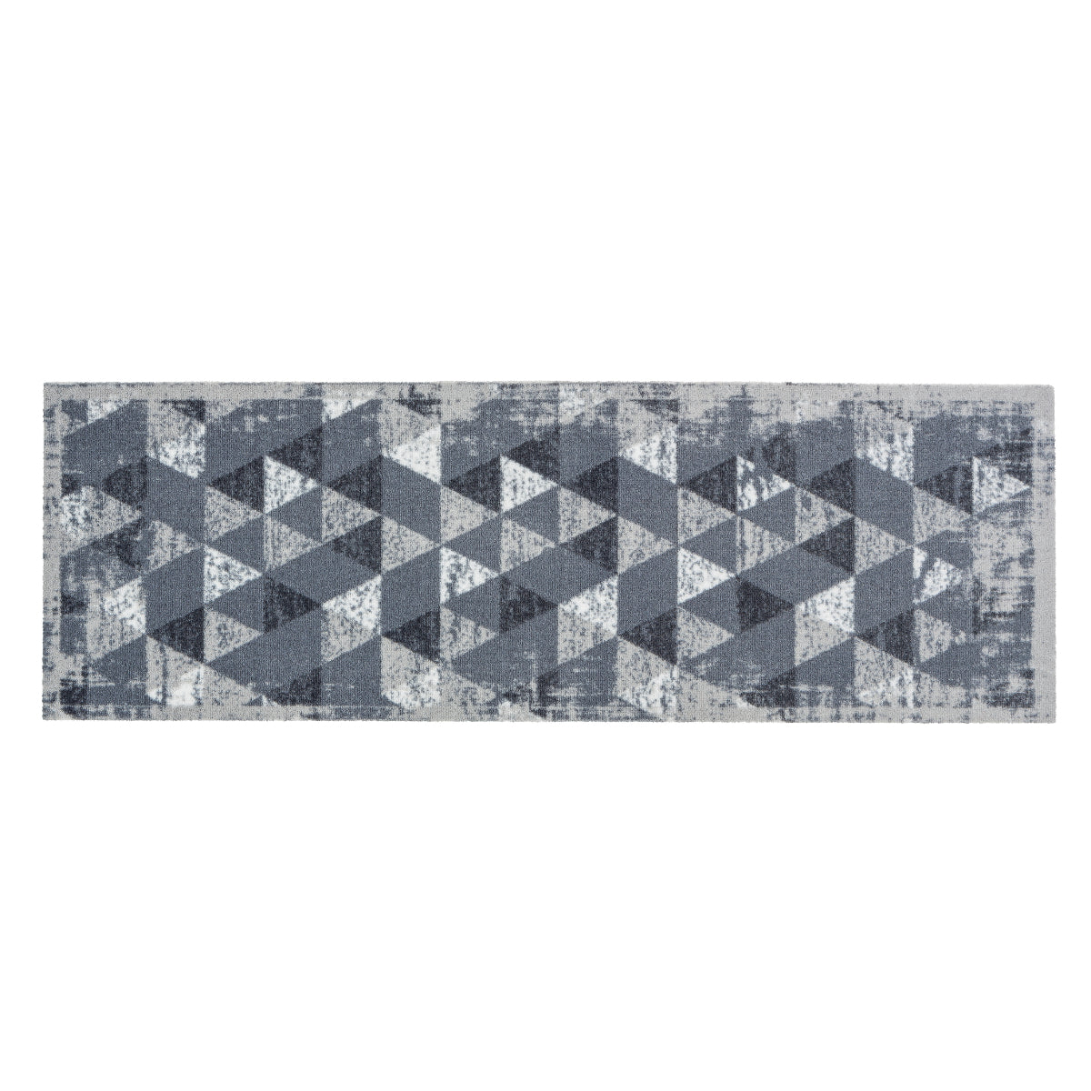 Miabella Schmutzfangmatte D 716 C 042 Dreiecke hellgrau  in 3 Größen