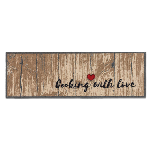 Miabella Schmutzfangmatte D 732 C 060 Cooking with love, 50 x 150 cm
