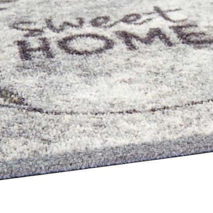 Miabella Schmutzfangmatte D 738 C 042 Sweet Home Kranz in 3 Größen