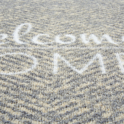 Miabella Schmutzfangmatte D 739 C 040 Fischgrät Welcome Home in 3 Größen