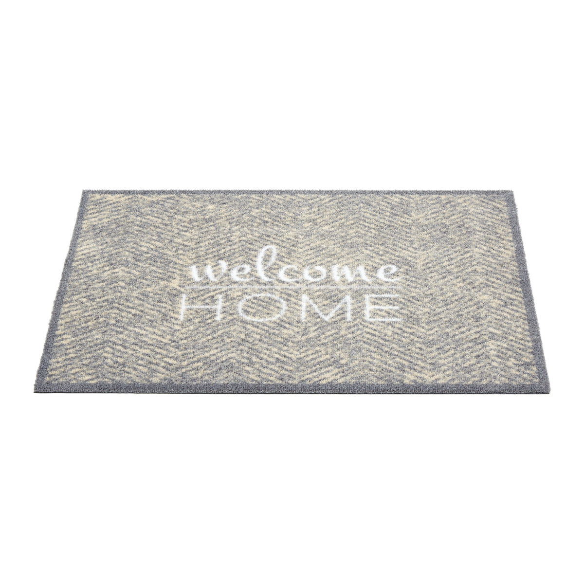 Miabella Schmutzfangmatte D 739 C 040 Fischgrät Welcome Home in 3 Größen