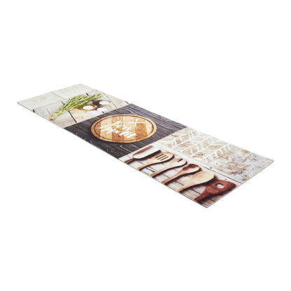 Miabella Schmutzfangmatte D 741 Bon Appetit Patchwork, 50 x 150 cm