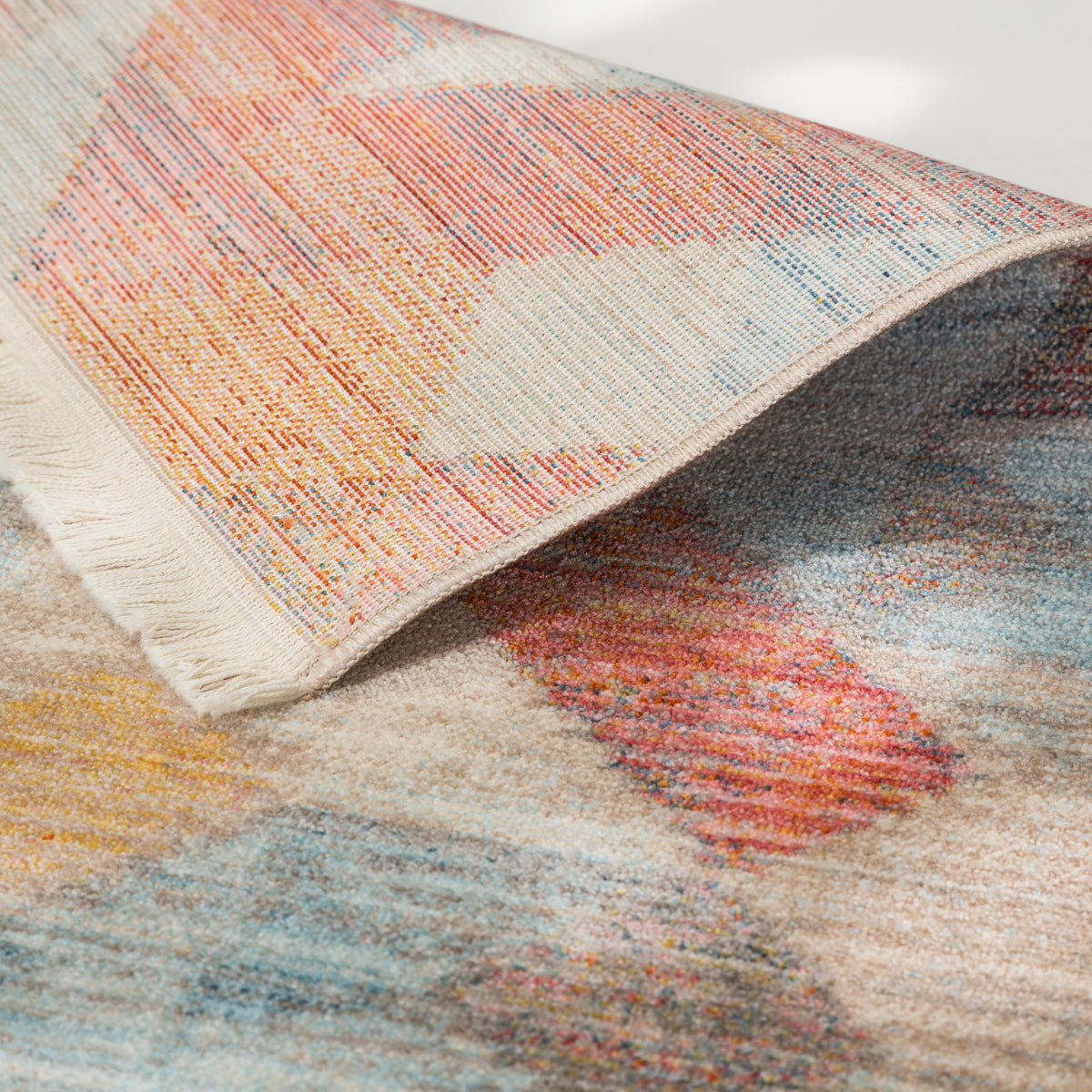 Mystik - Dreiecke bunt - 211 099 - Schöner Wohnen - Kurzflor Teppich - 4 Größen