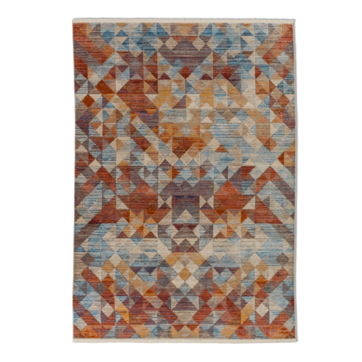 Mystik - Dreiecke bunt - 211 099 - Schöner Wohnen - Kurzflor Teppich - 4 Größen