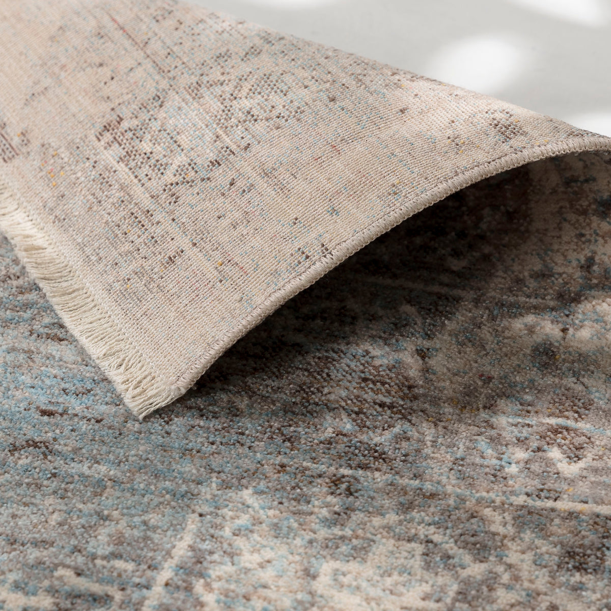 Mystik - Ethno blau - 241 020 - Schöner Wohnen - Kurzflor Teppich - 4 Größen