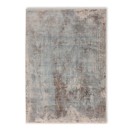 Mystik - Ethno blau - 241 020 - Schöner Wohnen - Kurzflor Teppich - 4 Größen