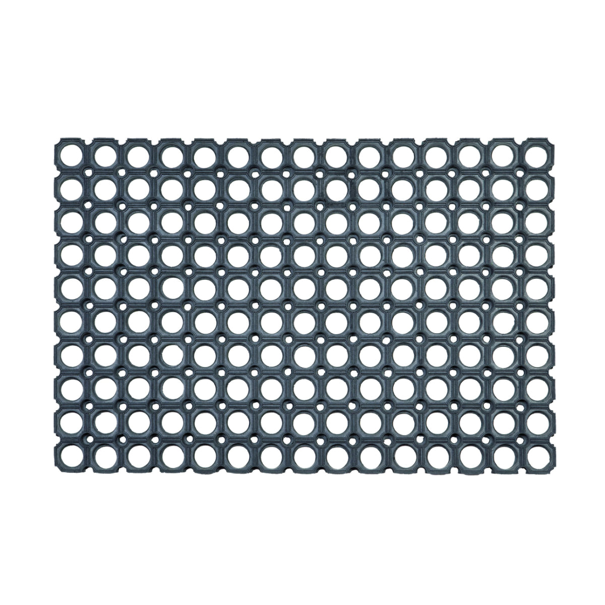 Gummimatte Quadro schwarz in 3 Größen