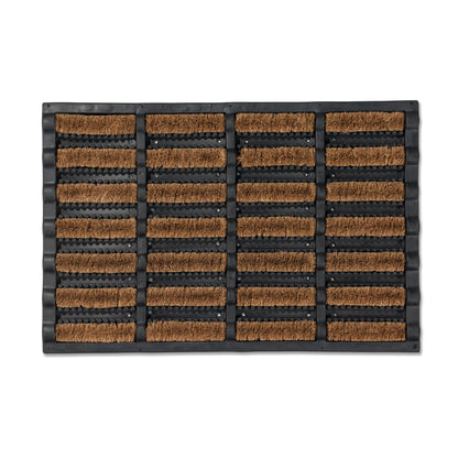 Rimini Kokosmatte Türmatte Fußmatte 001 Kokos-Gummi  40 x 60 cm