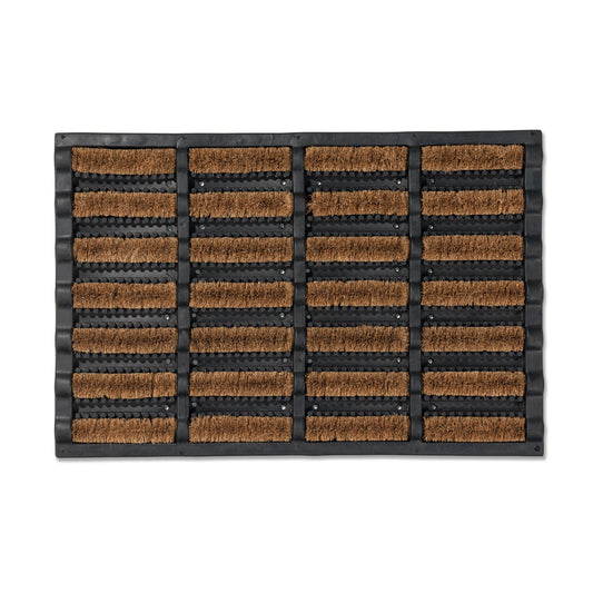 Rimini Kokosmatte Türmatte Fußmatte 001 Kokos-Gummi  40 x 60 cm