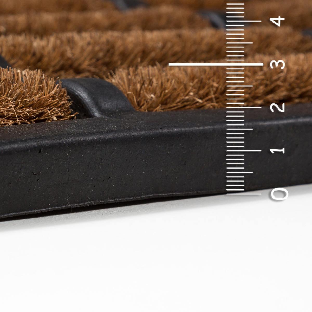 Rimini Kokosmatte Türmatte Fußmatte 001 Kokos-Gummi  40 x 60 cm