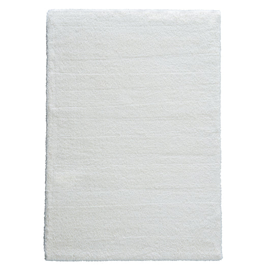 Salerno – D 200 C 000-WM – weiß – moderner Teppich mit flauschiger Haptik - Teppich nach Maß