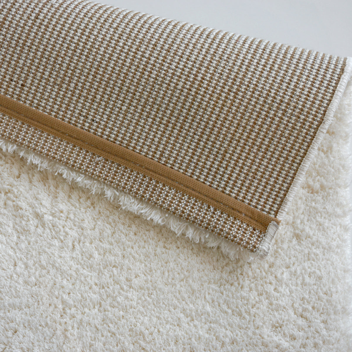 Salerno – D 200 C 000 – weiß – moderner Teppich mit flauschiger Haptik – 5 Größen