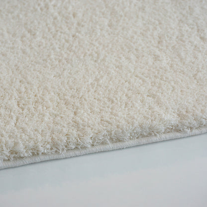 Salerno – D 200 C 000 – weiß – moderner Teppich mit flauschiger Haptik – 5 Größen