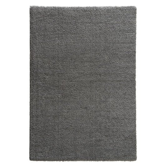 Salerno – D 200 C 040 – grau – moderner Teppich mit flauschiger Haptik – 5 Größen