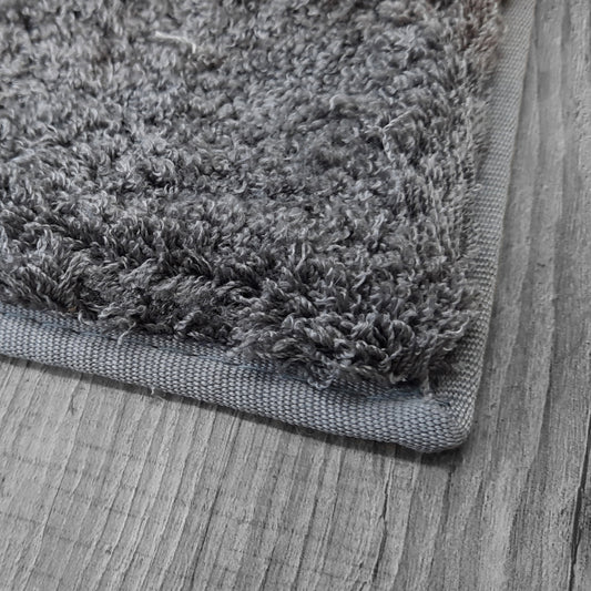 Salerno D 200 C 040-WM – grau – moderner Teppich mit flauschiger Haptik - Teppich nach Maß