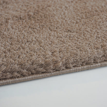 Salerno – D 200 C 060 – braun – moderner Teppich mit flauschiger Haptik – 5 Größen
