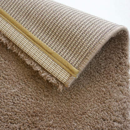 Salerno – D 200 C 060 – braun – moderner Teppich mit flauschiger Haptik – 5 Größen