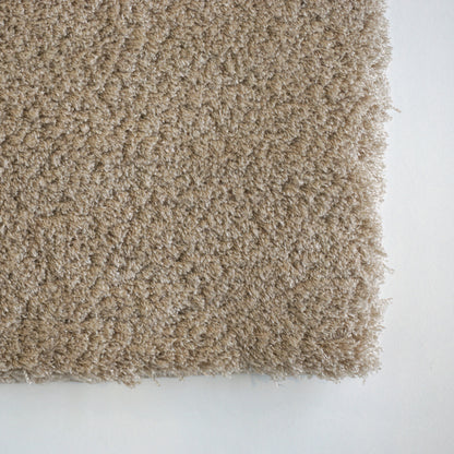 Salerno – D 200 C 062 – hellbraun– moderner Teppich mit flauschiger Haptik – 5 Größen