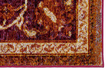 Laden Sie das Bild in den Galerie-Viewer, Siena aubergine - 185 017 -  gemusterter Kurzflor-Teppich, 4 Designs, 4 Größen