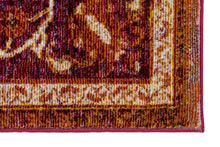Load image into Gallery viewer, Siena aubergine - 185 017 -  gemusterter Kurzflor-Teppich, 4 Designs, 4 Größen