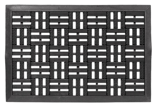 Gummimatte Dynamic 327 01 Rillen schwarz