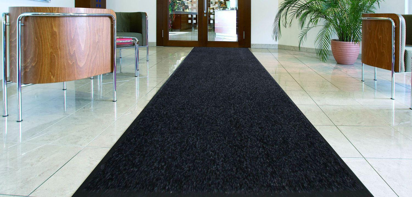 ProperTex Uni 618-44 schwarz Schmutzfangmatte in 5 Größen