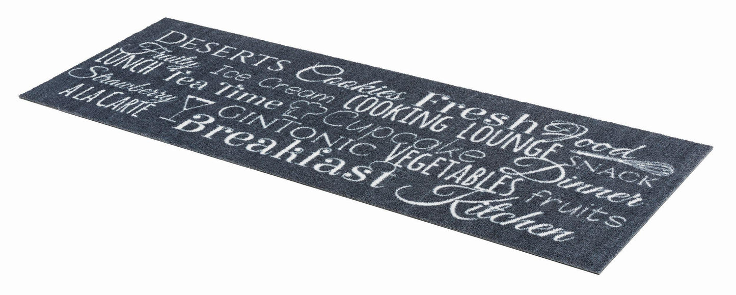Miabella Schmutzfangmatte 1669 703 040 Schriften 50 x 150 cm