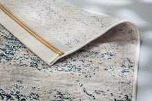 Load image into Gallery viewer, Antea - 6626 201 020 – Vintage blau/creme -  schick gemusterter Kurzflor-Teppich nach Maß, 2 Designs