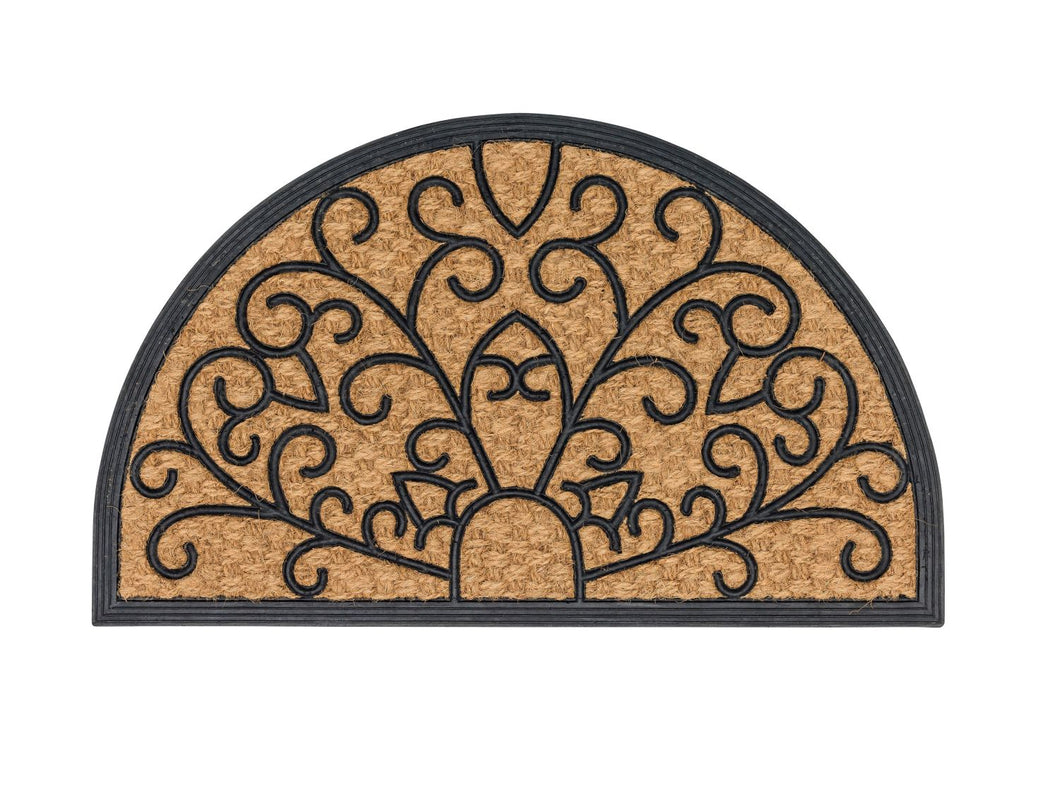 Kokosmatte Coco Deluxe Light 545 003 Relief halbrund 45 x 75 cm