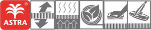 Morrelino – dunkelgrau - 6431-200 040 – handgewebt, kurzflor  - ein Markenteppich von Astra – Wolle-Mix - 4 Standargrößen