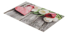 Laden Sie das Bild in den Galerie-Viewer, Deco Print Türmatte Decormatte  1698 134 Herz rot  40 x 60 cm