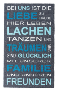 Felicido Schmutzfangmatte 1800-801023 blau 67 x 110 cm