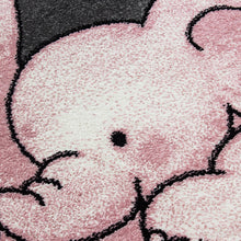 Laden Sie das Bild in den Galerie-Viewer, Kids Elefant Kinderteppich Teppich 560 2pink in 5 Größen