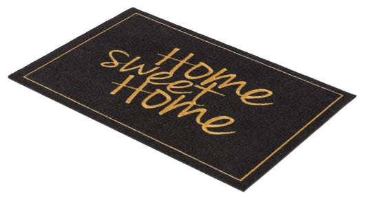 Homelike Türmatte Fußmatte 11676 57  HSH schwarz-gold 40 x 60 cm
