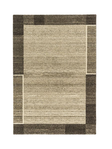 Samoa Bordüre braun – 6870 152 060 – Web-Teppich von ASTRA – Hochflor – 5 Größen